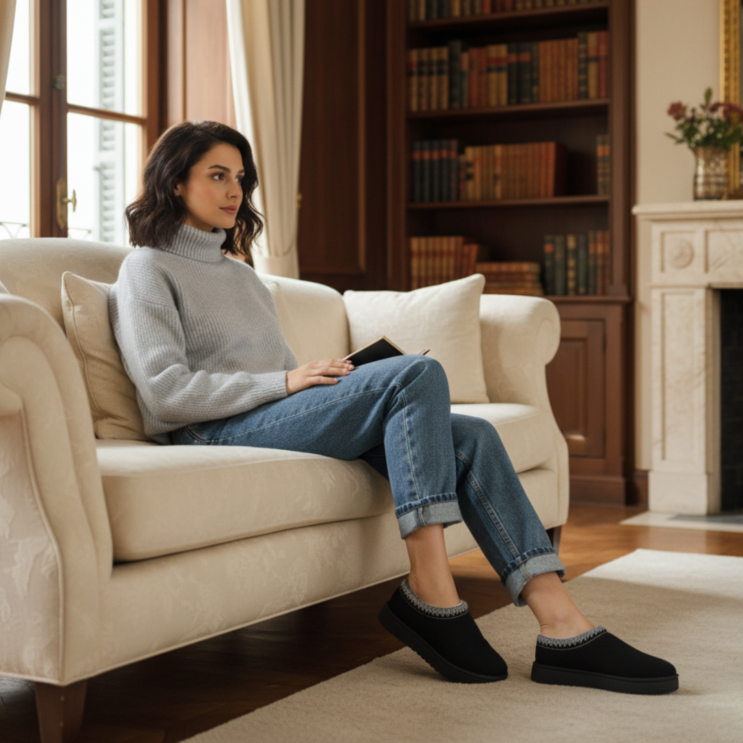 Pantofole Donna Invernali con Interno Foderato