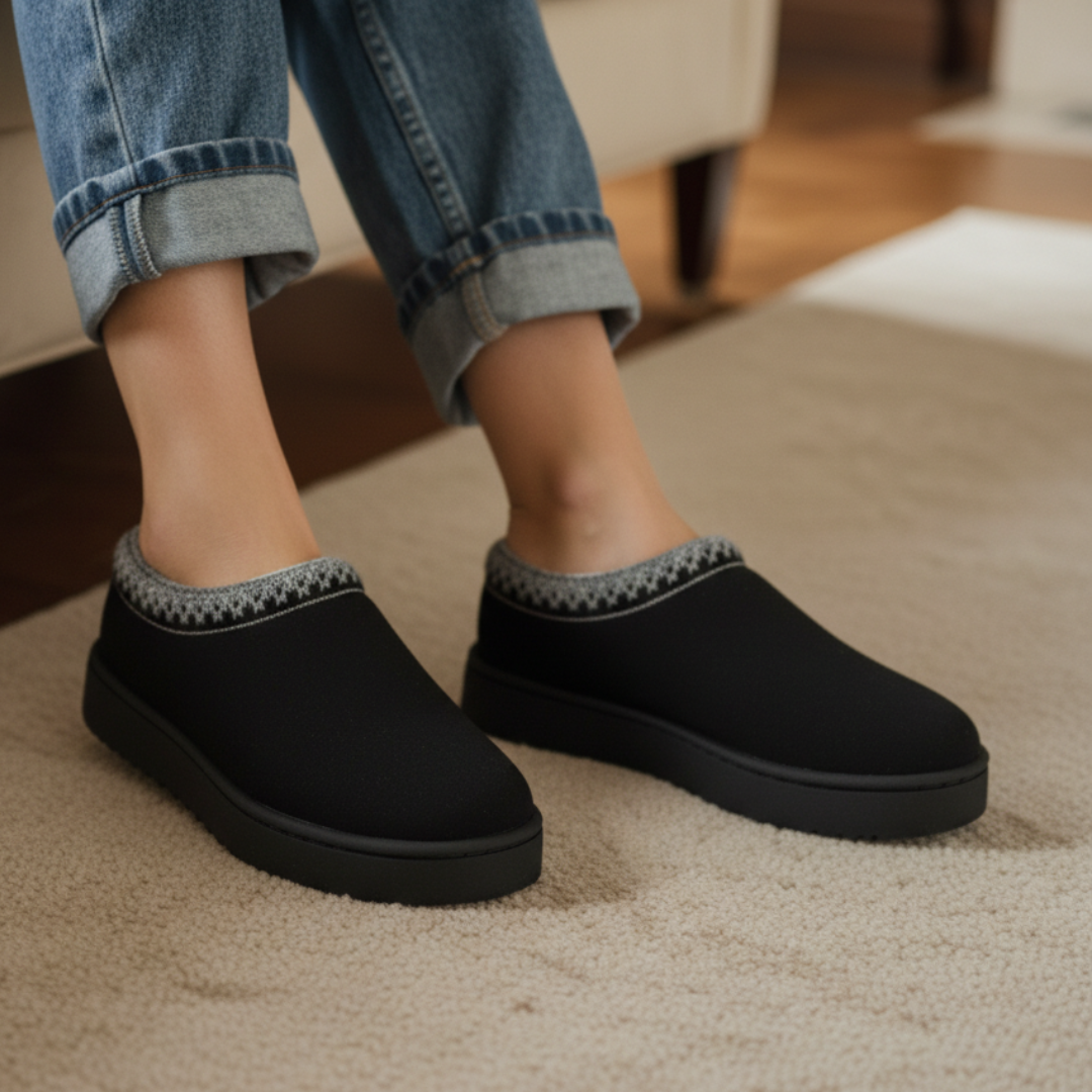 Pantofole Donna Invernali con Interno Foderato