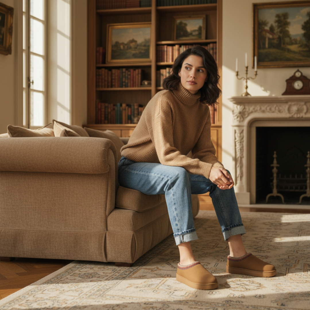 Pantofole Donna Invernali con Interno Foderato