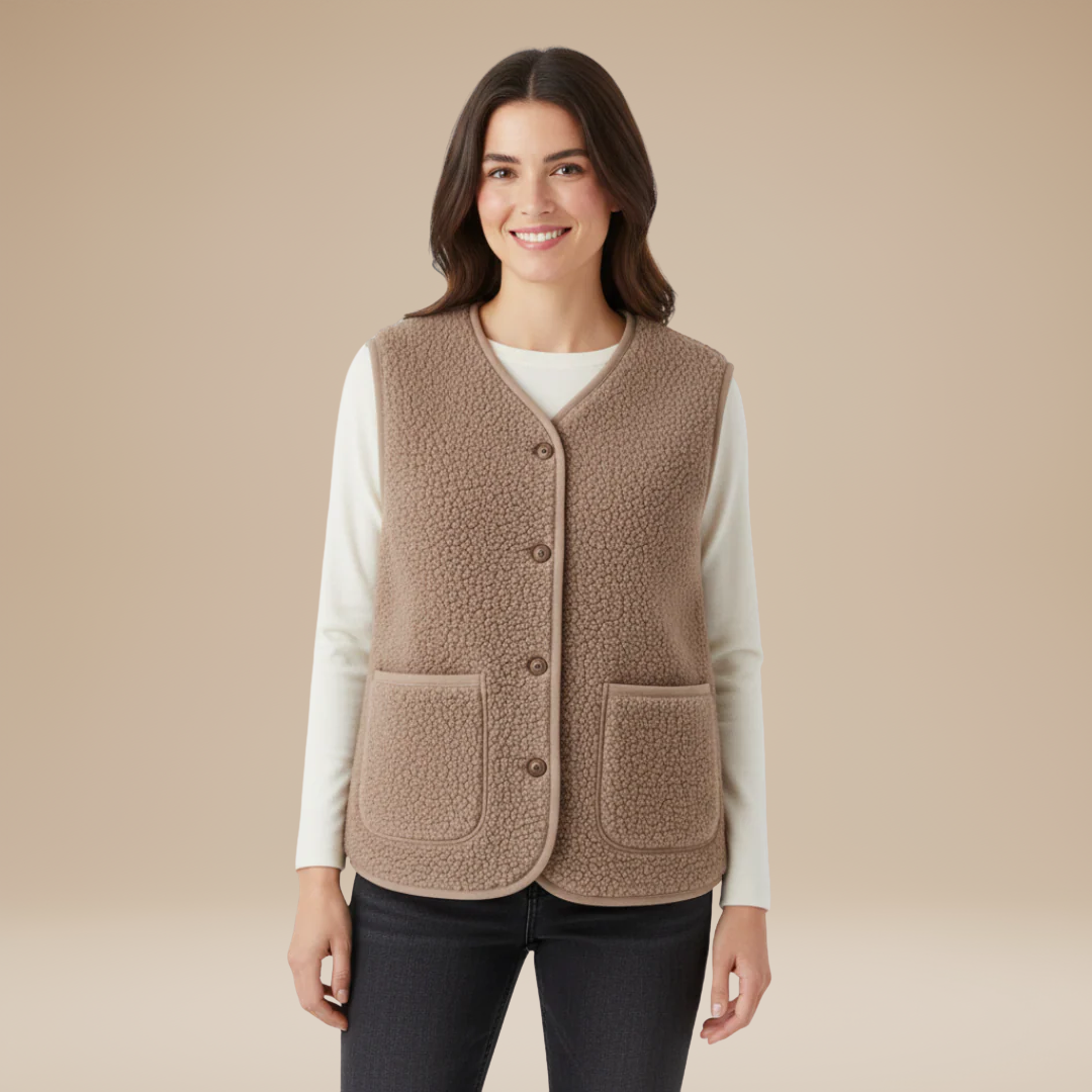 Ludovica | Soft and Warm Fleece Vest
