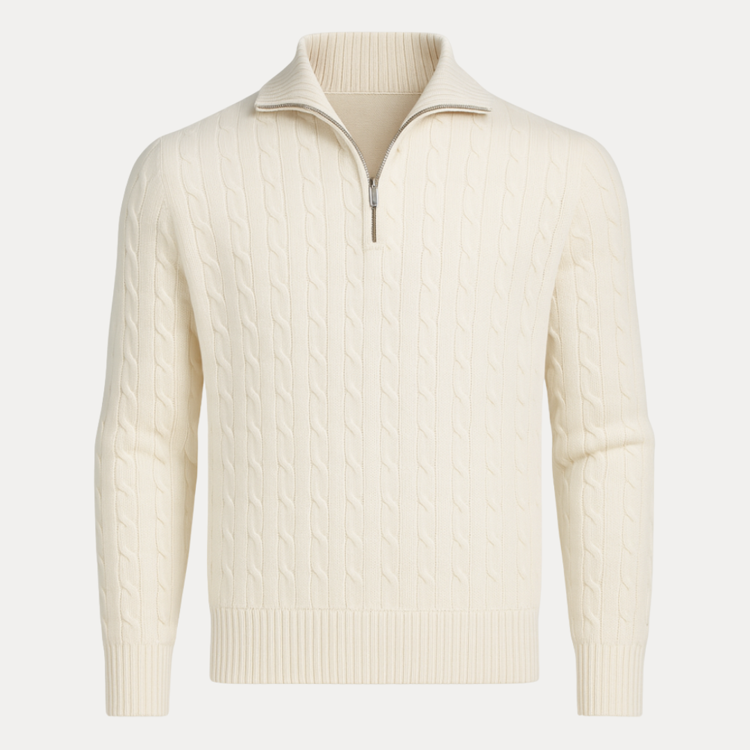 Riccardo | Maglione Uomo Treccia Elegante