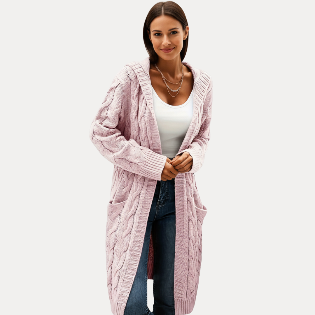Giulia | Cardigan a Treccia Donna