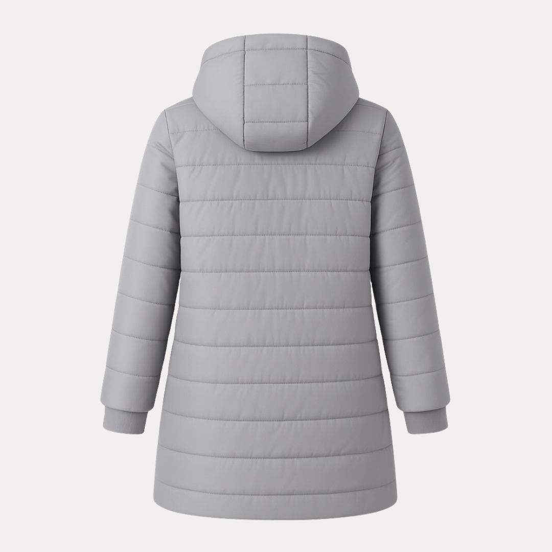 Aurora | Piumino con Cappuccio in Sherpa