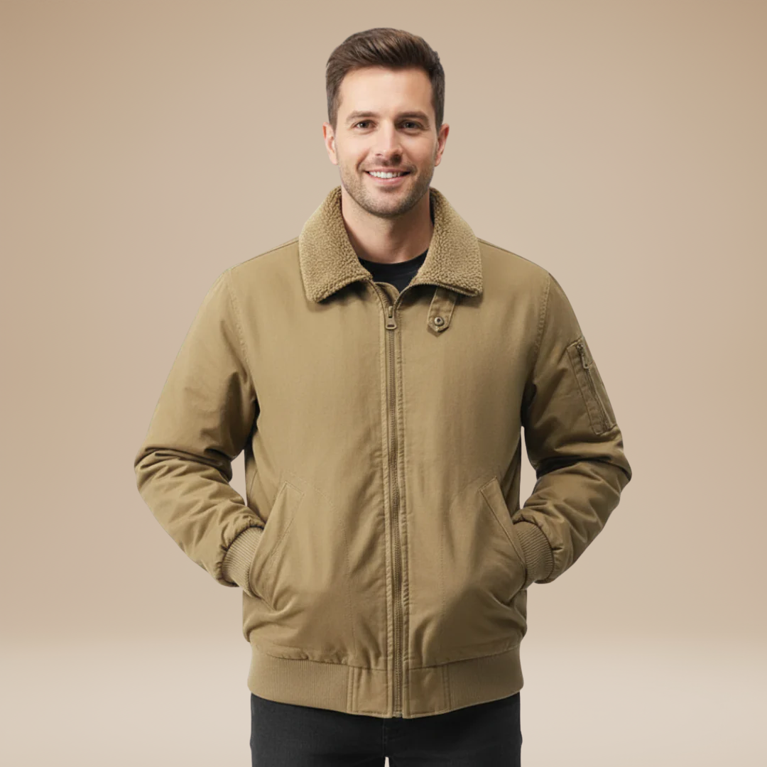 Dario | Men's Winter Jacket with Warm Lining