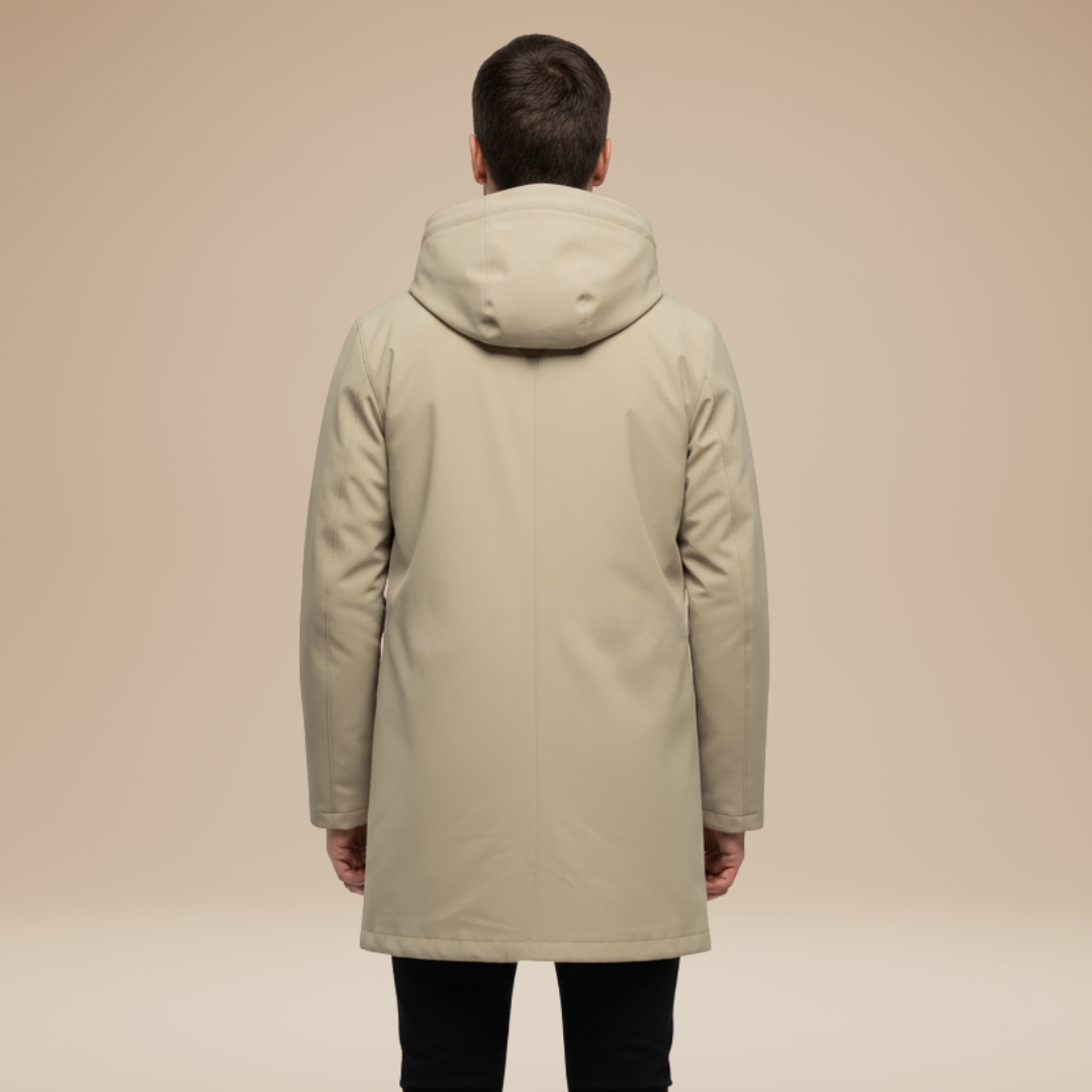 Lior | Giacca Uomo Impermeabile con Cappuccio Integrato