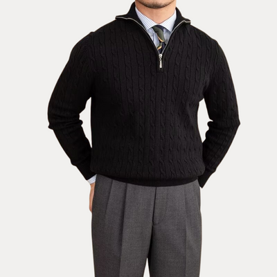 Riccardo | Maglione Uomo Treccia Elegante
