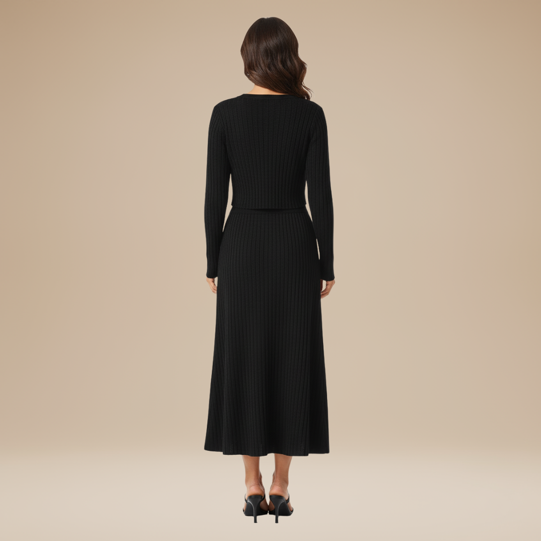 Agnola | Completo Morbido Donna a Costine Contemporaneo