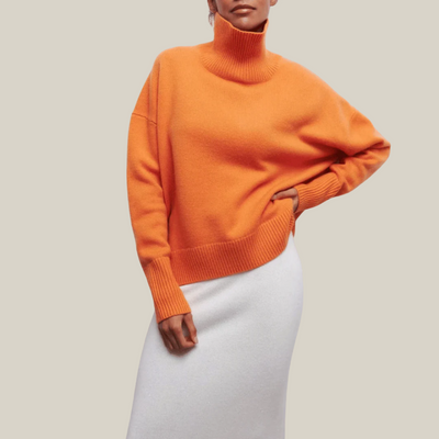 Marcella | Maglione Collo Alto Raffinato