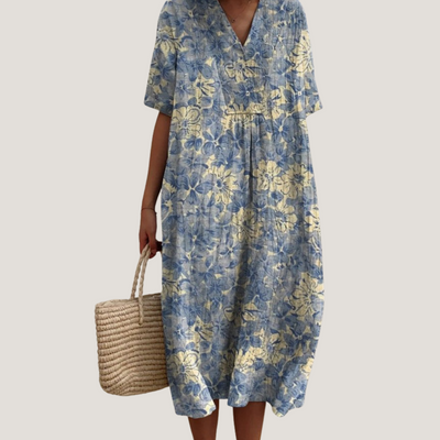Liliana | Abito Comodo con Stile Naturale