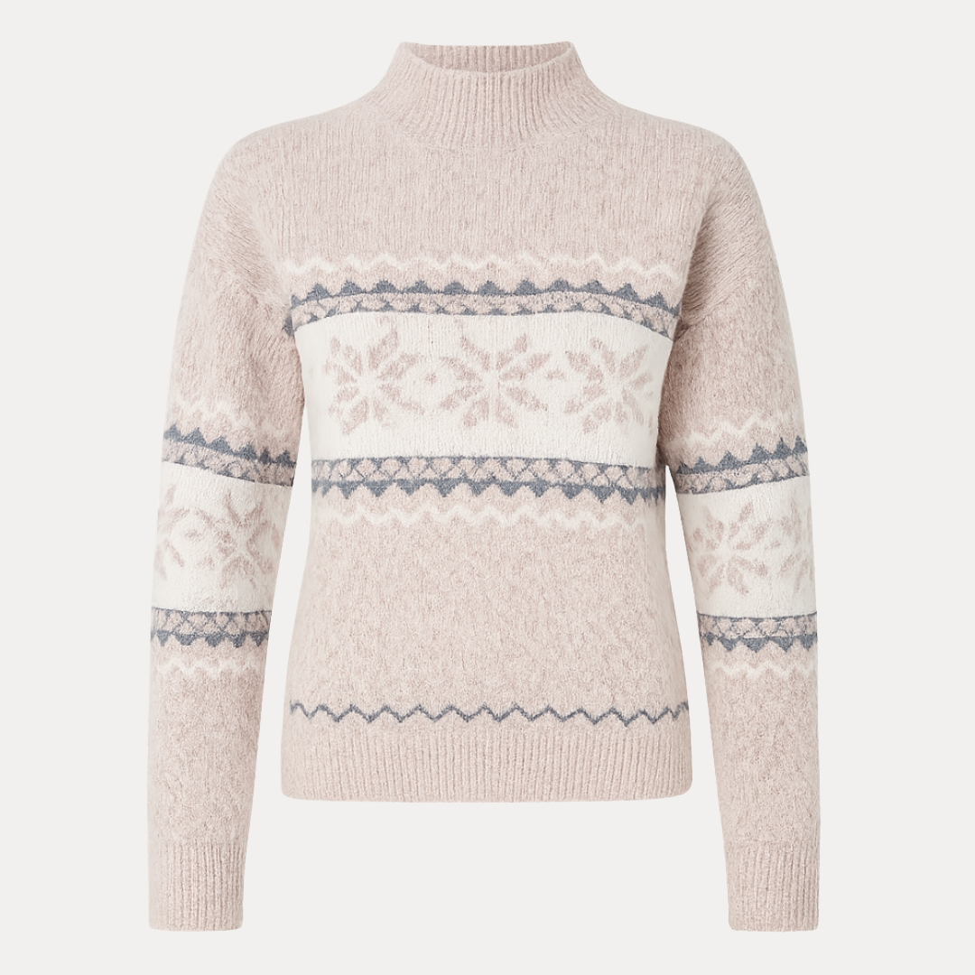 Sofia | Maglione Jacquard Nordic Chic