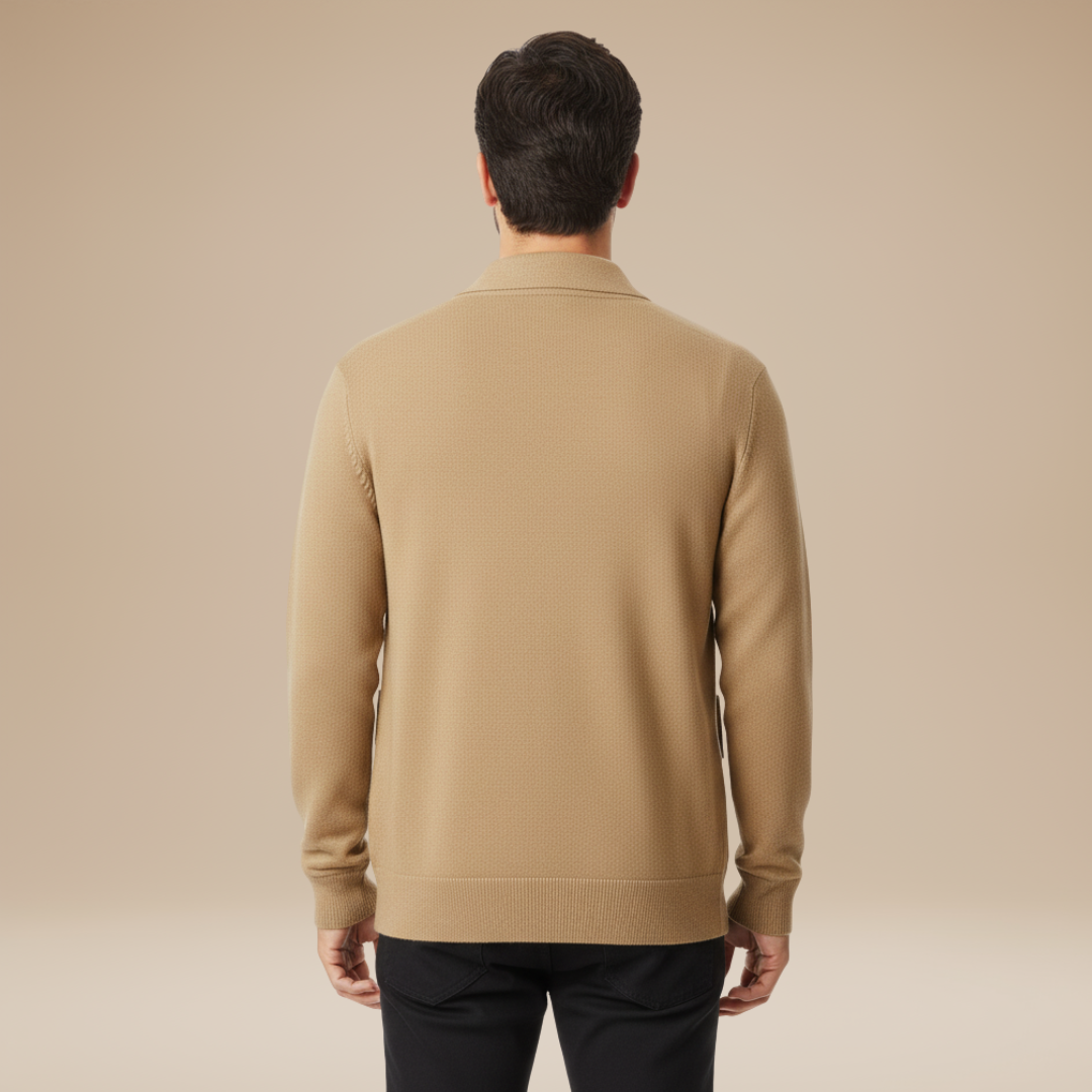 Lanfranco | Cardigan Uomo con Collo e Bottoni