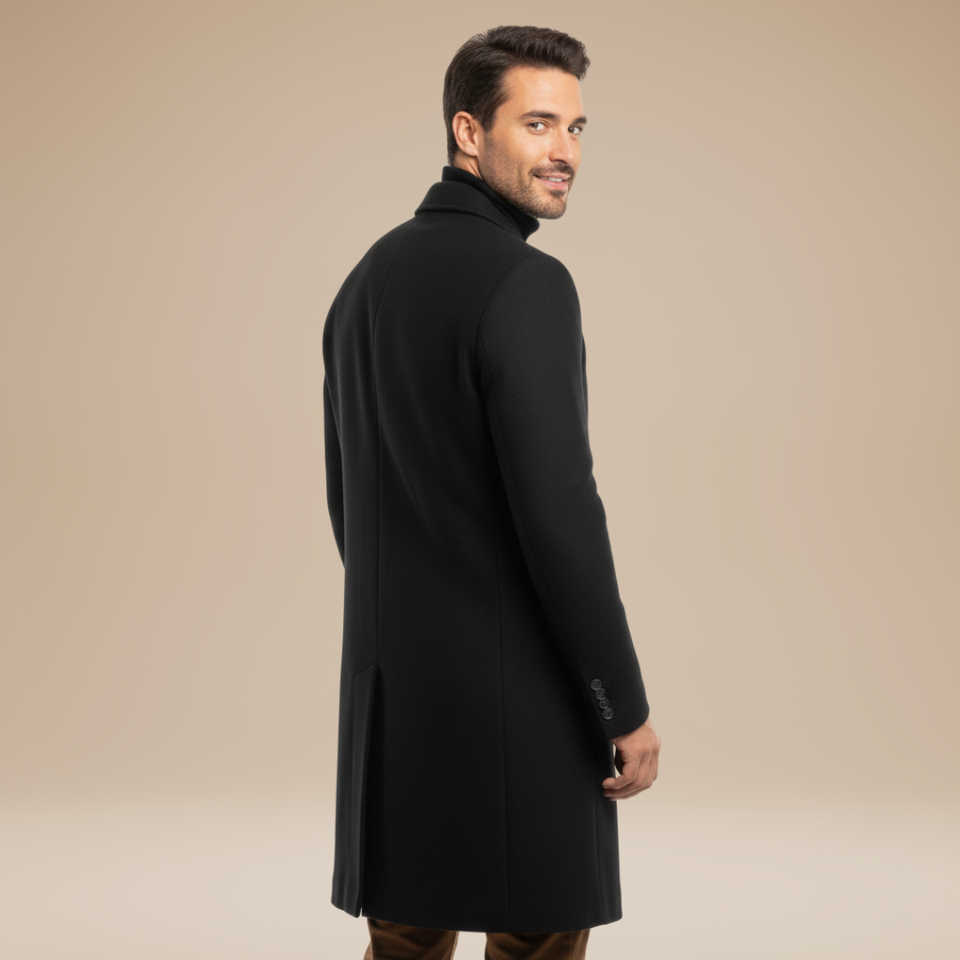 Ercole | Cappotto Lungo Uomo dal Design Deciso