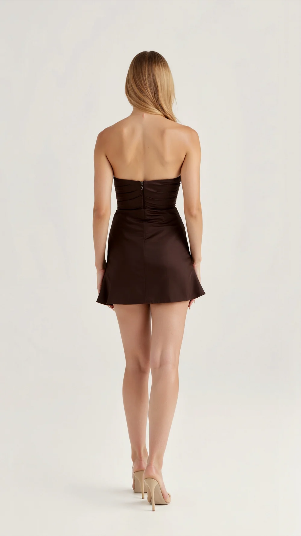 Carlotta | Mini abito bustier aderente senza spalline – Stile essenziale e seducente
