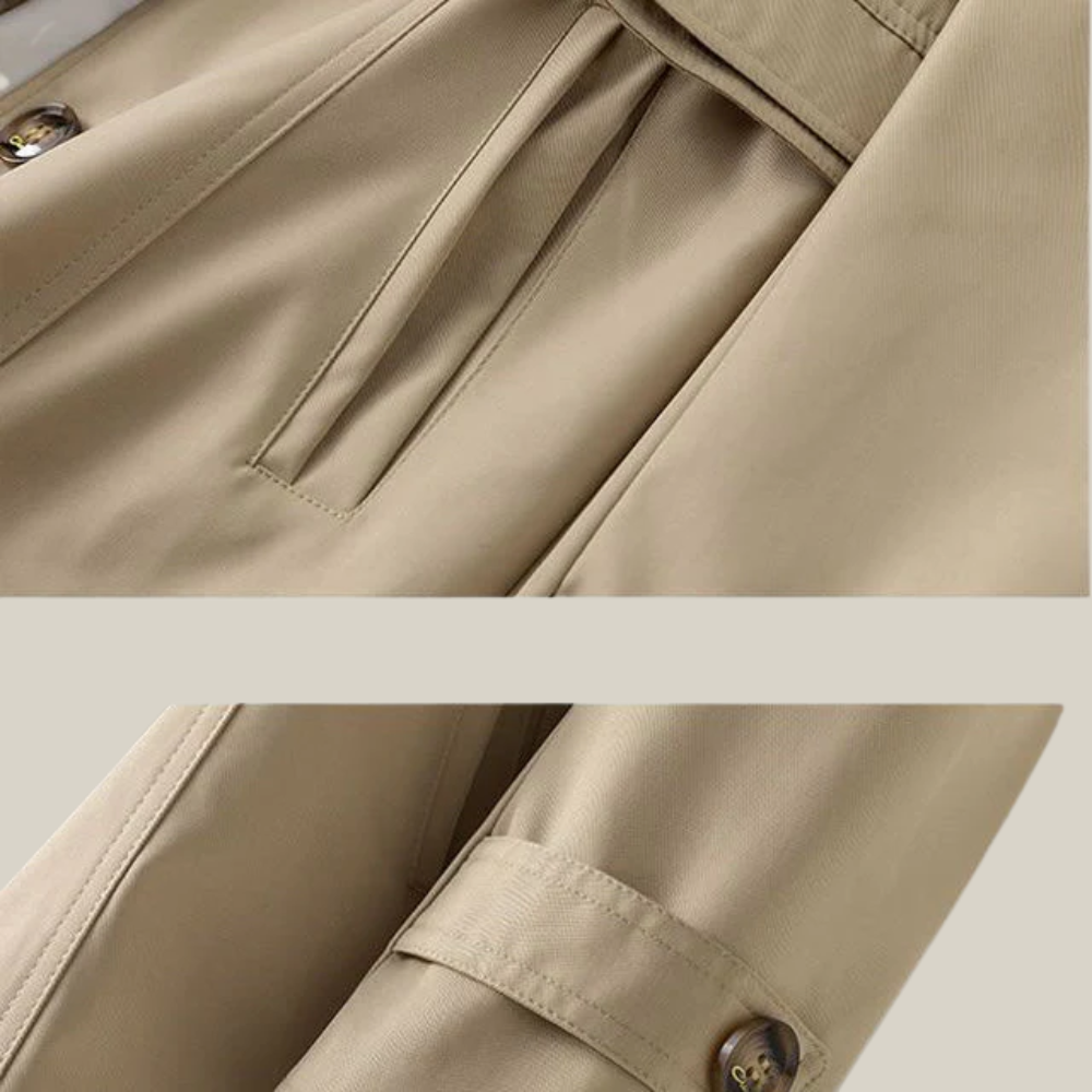 Valentina | Trench Classico con Colletto Revers