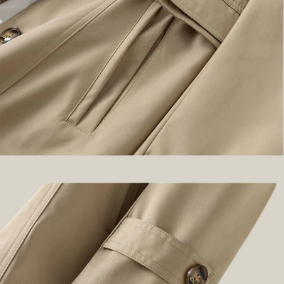 Valentina | Trench Classico con Colletto Revers