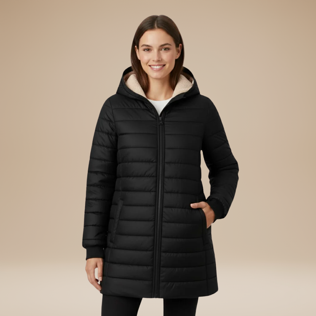 Aurora | Sherpa Down Jacket with Hood
