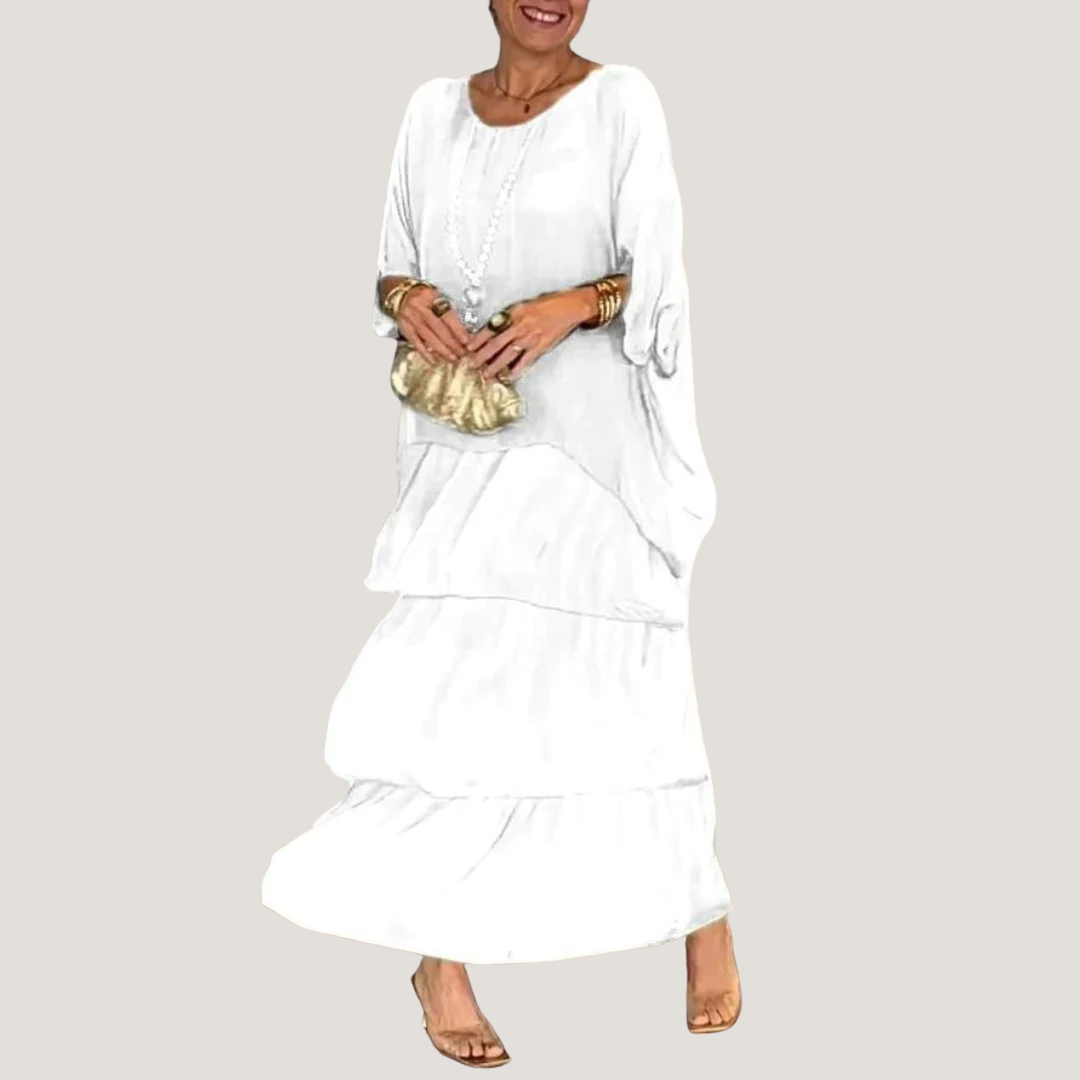 Renata | Abito Casual Chic con Taglio Fluido