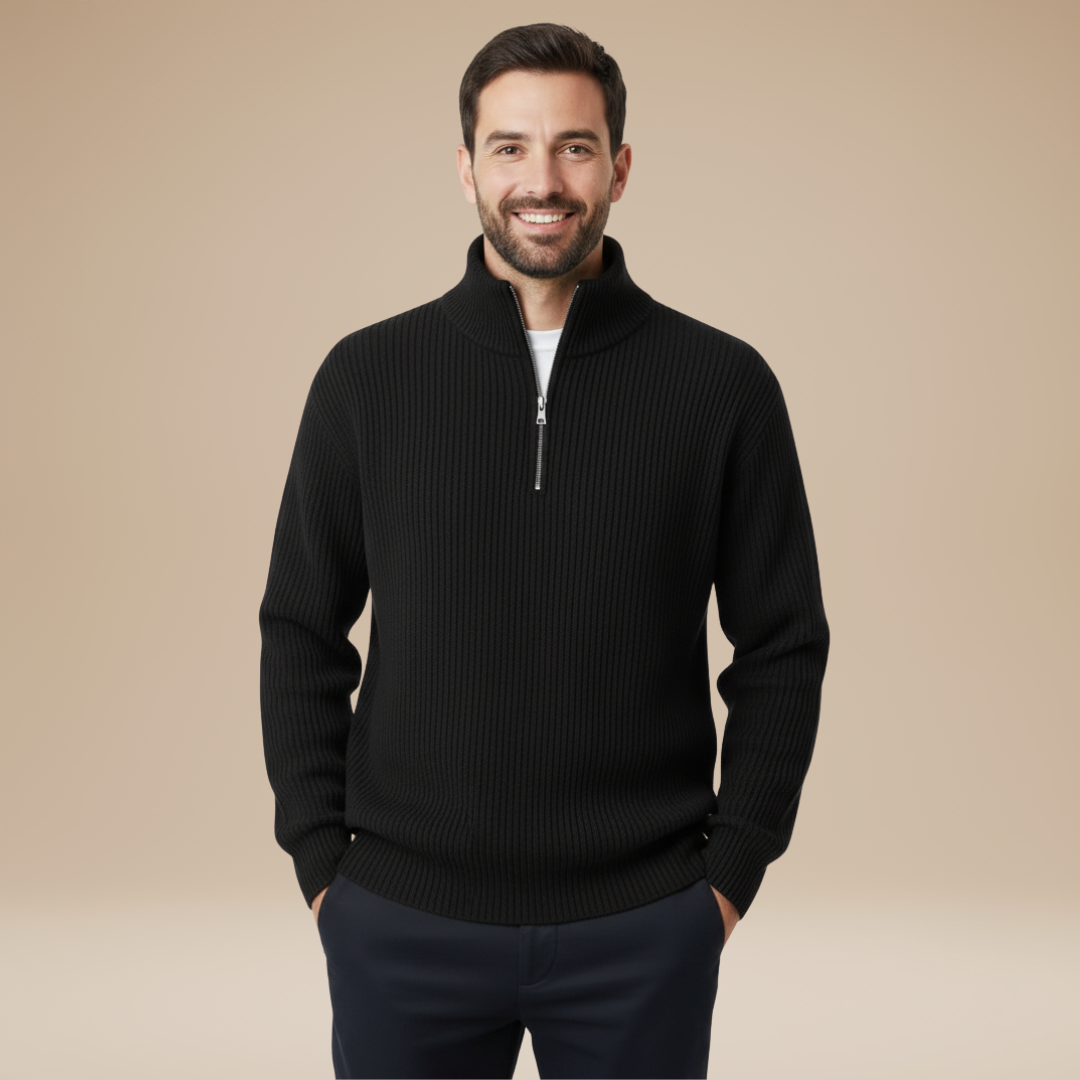 Matteo | Men's Half-Zip Sweater