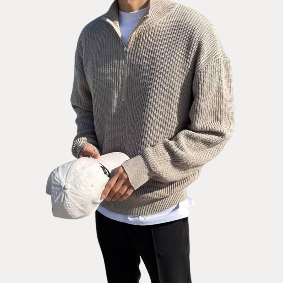Matteo | Maglione Uomo Mezza Zip