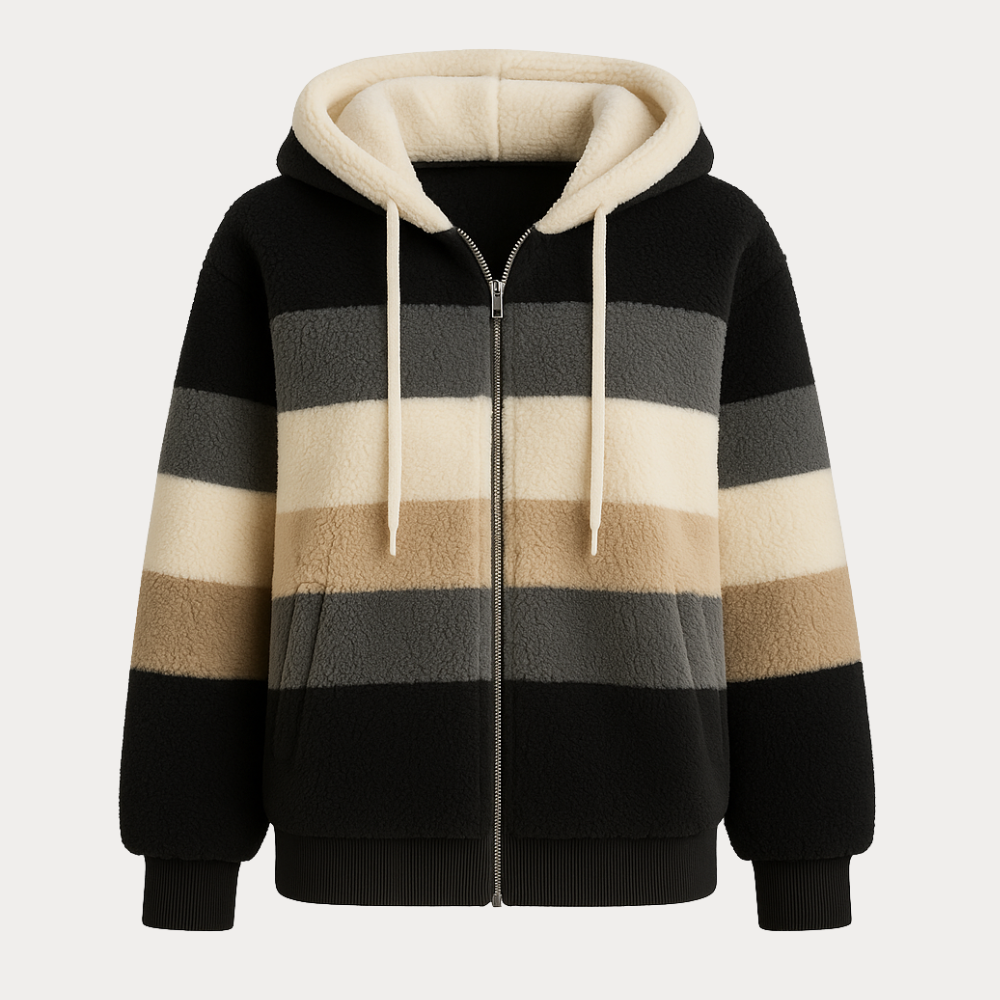 Aurora | Giacca Teddy con Cappuccio