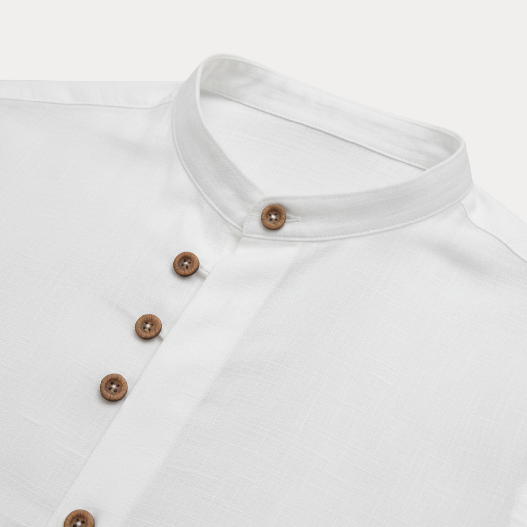 Ruben | Camicia Uomo Collo Coreana