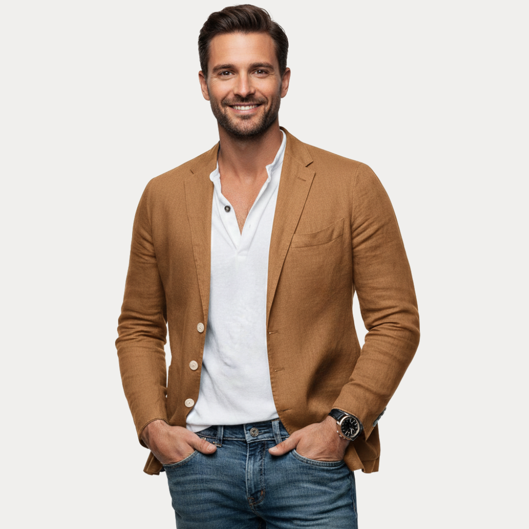 Luca | Blazer Sartoriale Uomo Casual Elegante e Leggero