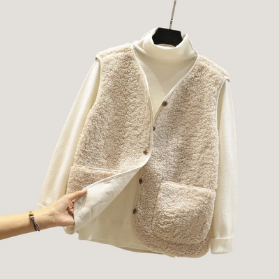 Ludovica | Gilet in Pile Morbido e Caldo