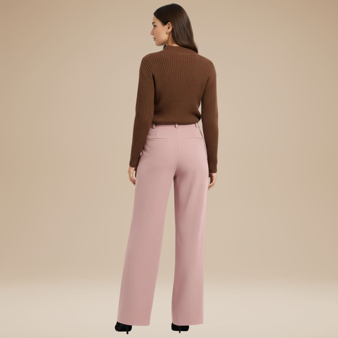 Elena | Tailored Wide-Legged Trousers