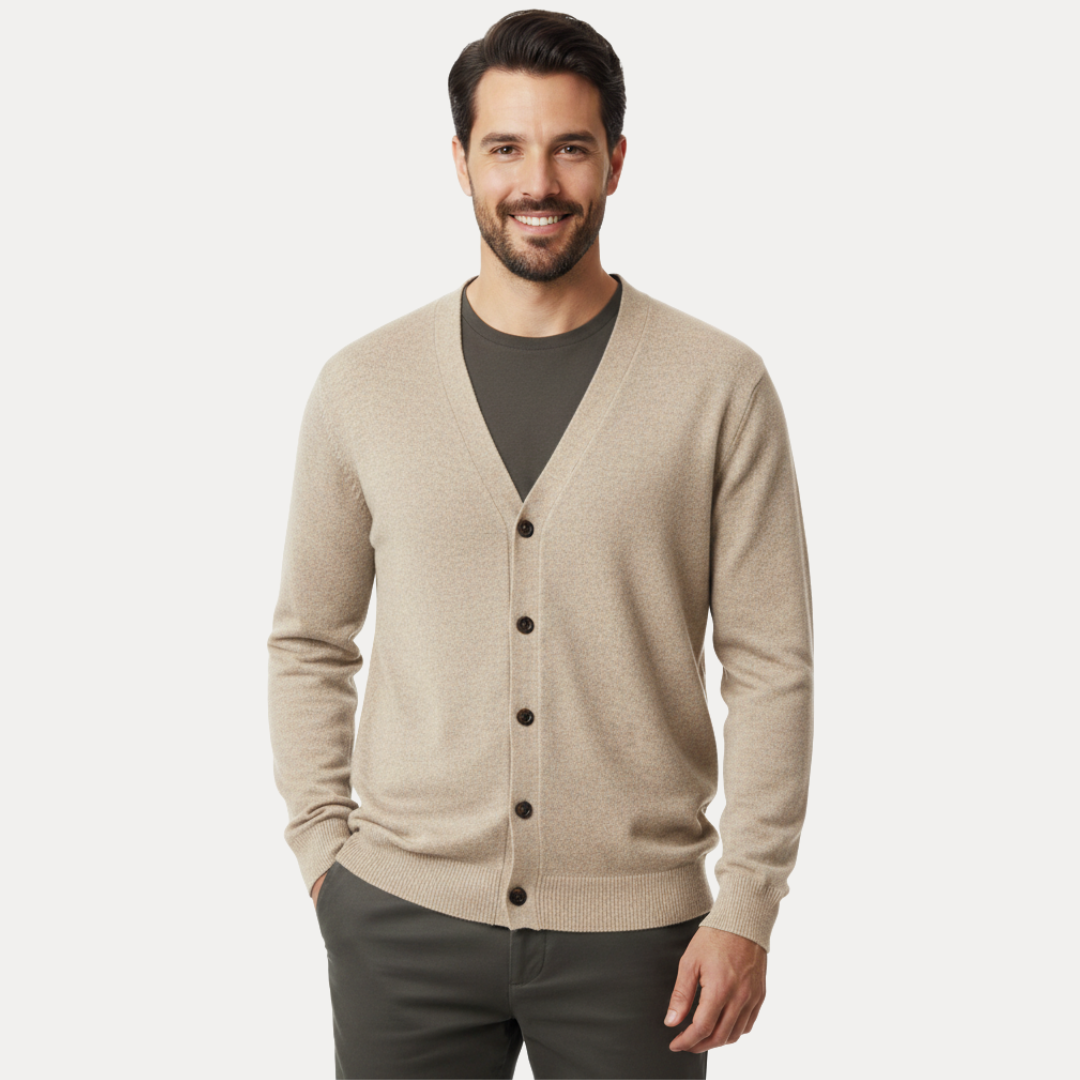 Alaric | Cardigan da uomo in misto cashmere
