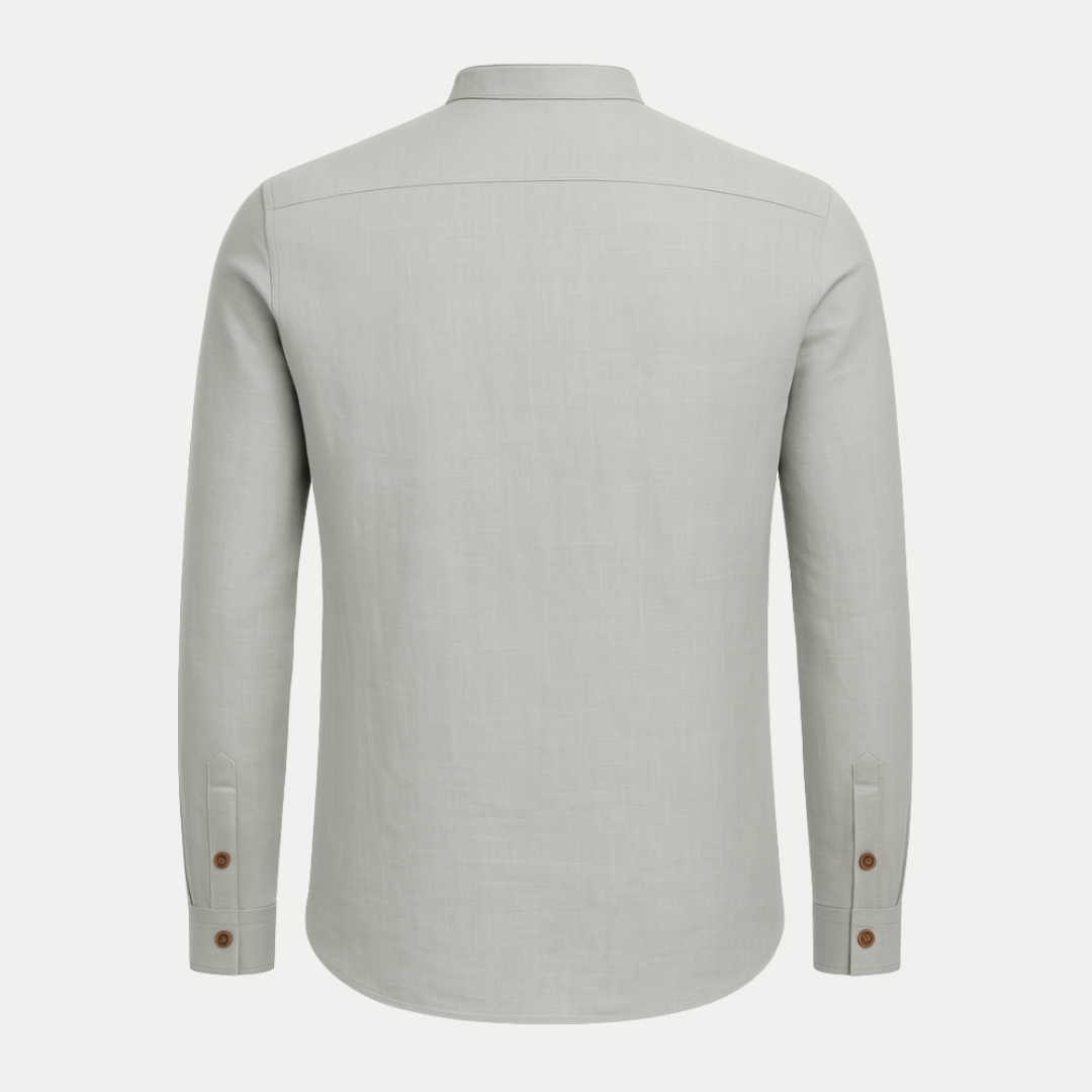 Ruben | Camicia Uomo Collo Coreana