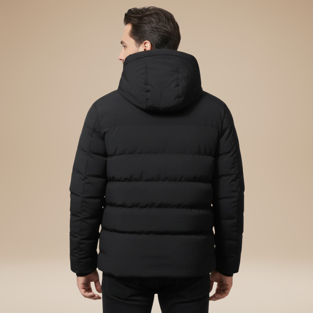 Raffaele | Men's Winter Down Jacket with Modern Hood