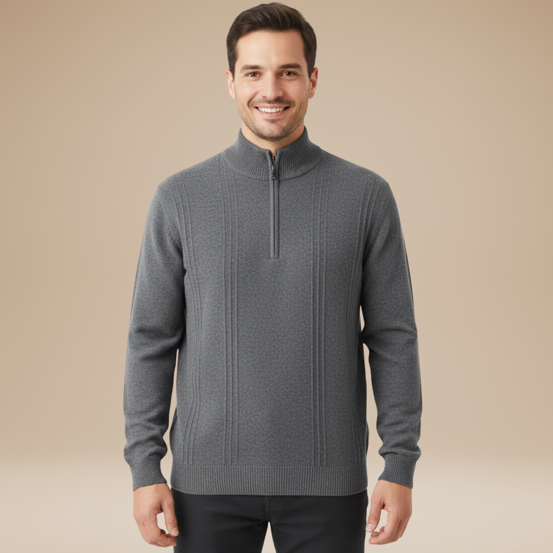 Alessio | Ribbed Turtleneck Sweater