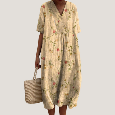 Liliana | Abito Comodo con Stile Naturale