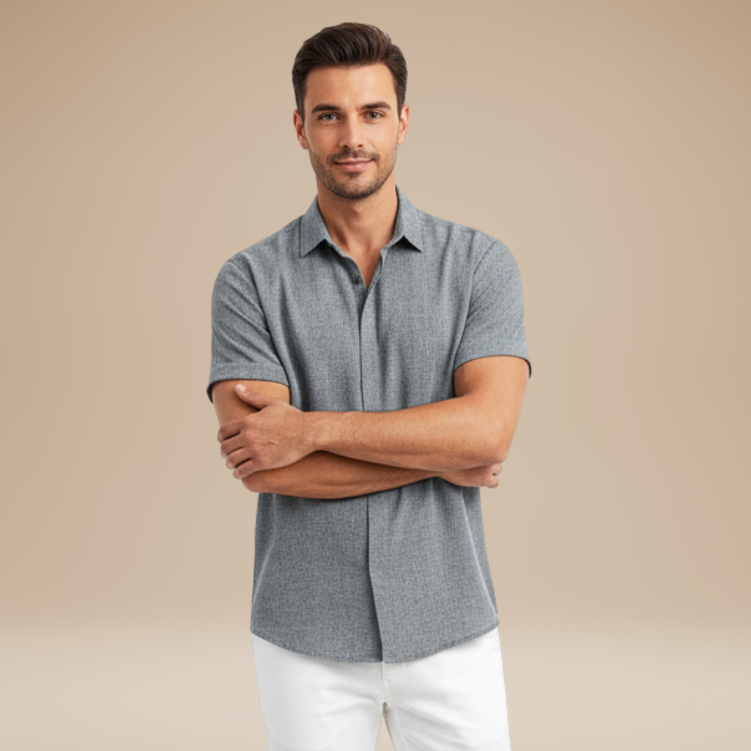 Romeo | Camicia Uomo Elegante Stile Pulito e Moderno