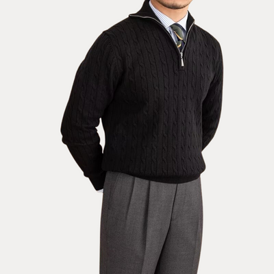 Riccardo | Maglione Uomo Treccia Elegante