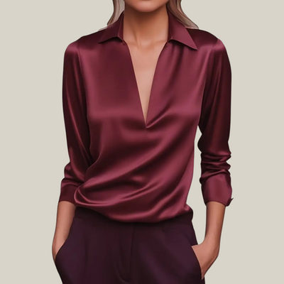 Bianca | Blusa Satinata Elegante