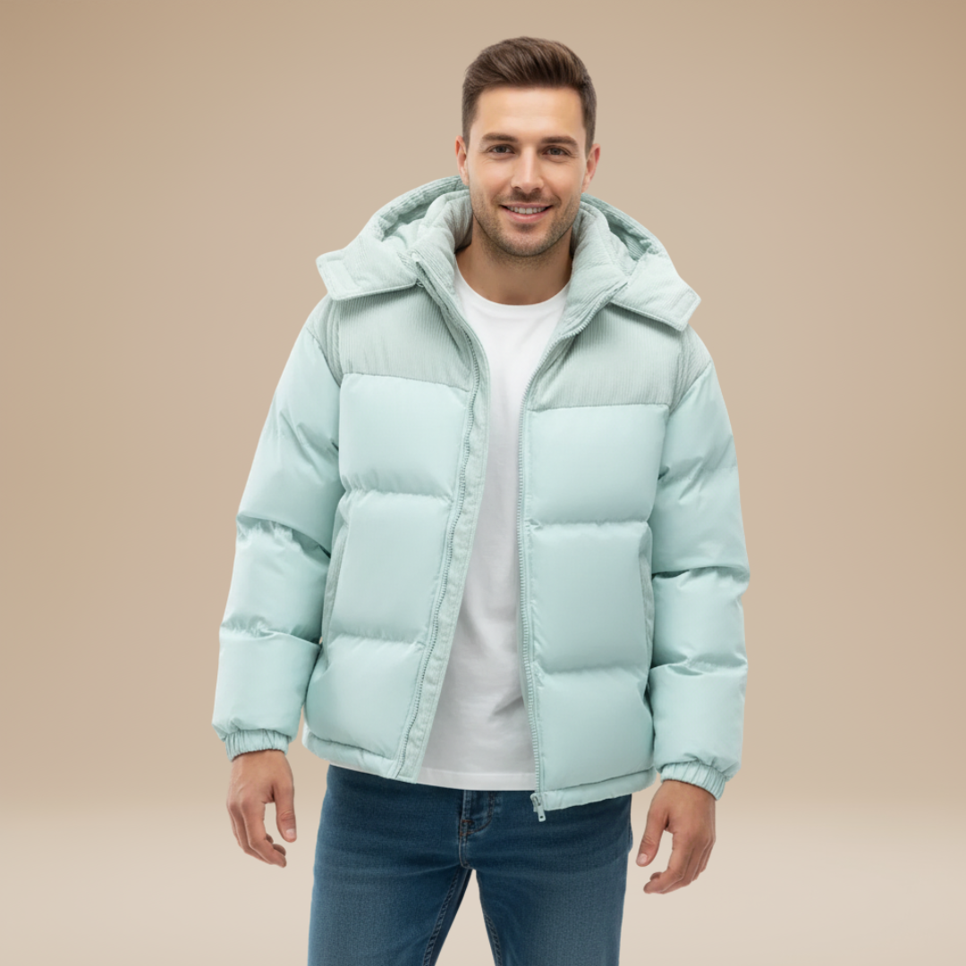 Mariano | Piumino Invernale Uomo con Cappuccio