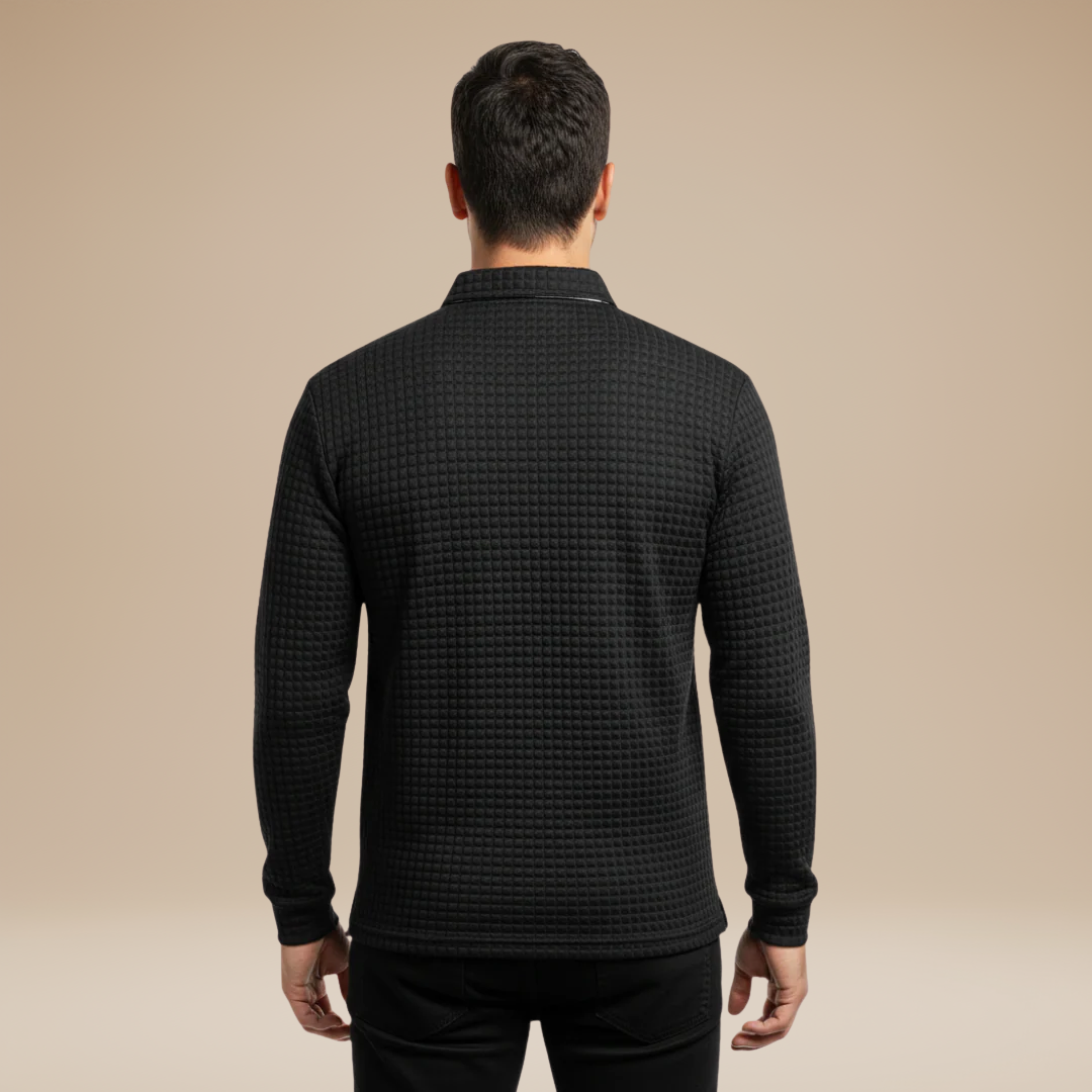Enrico | Long-Sleeved Polo Shirt
