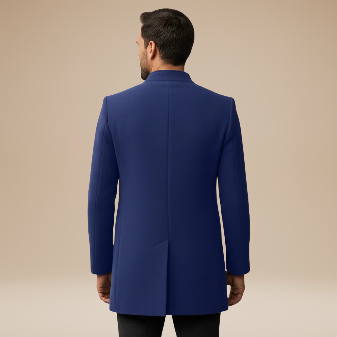 Giuseppe | Refined Men's Coat with Mandarin Collar