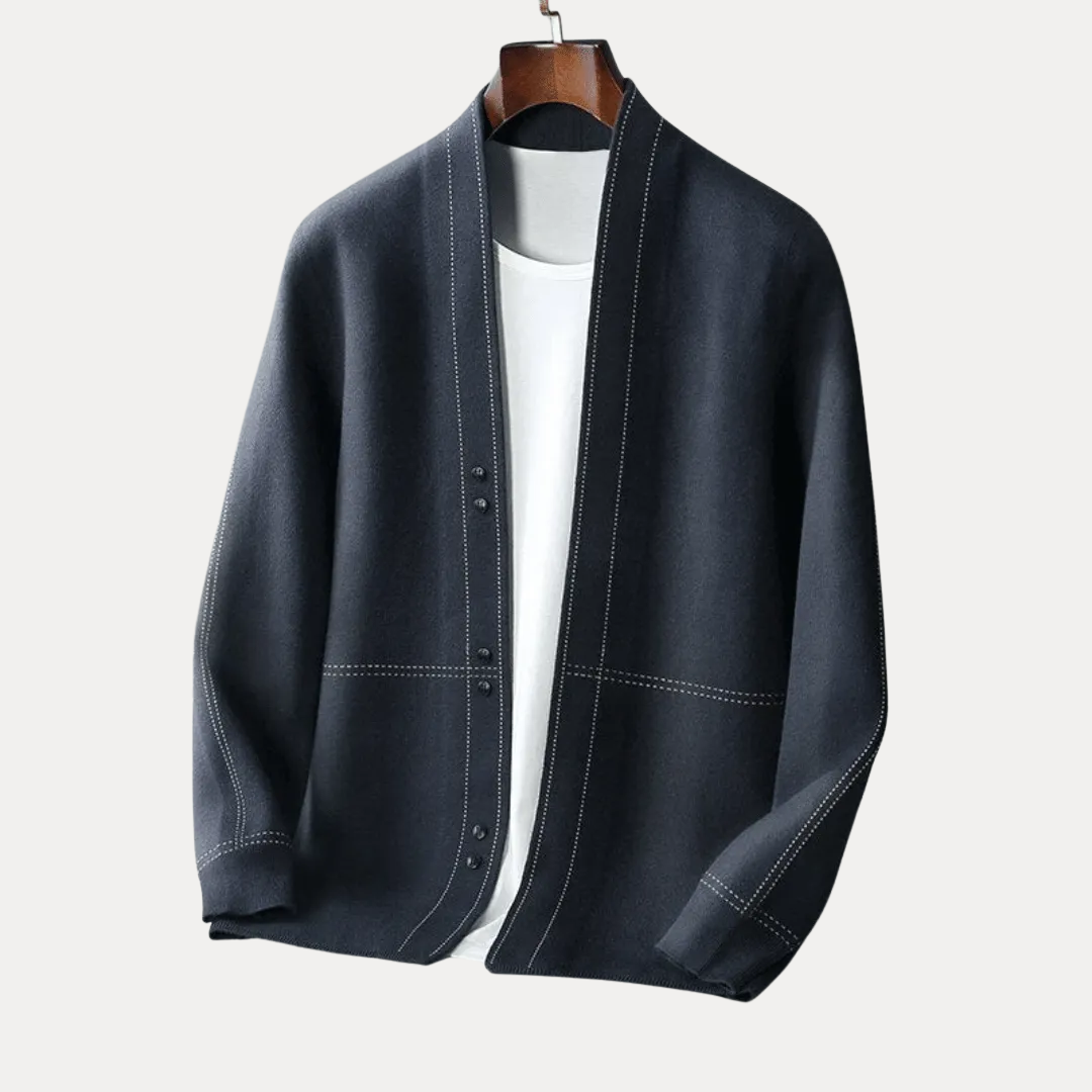 Giuliano | Cardigan Uomo Maglia Fine