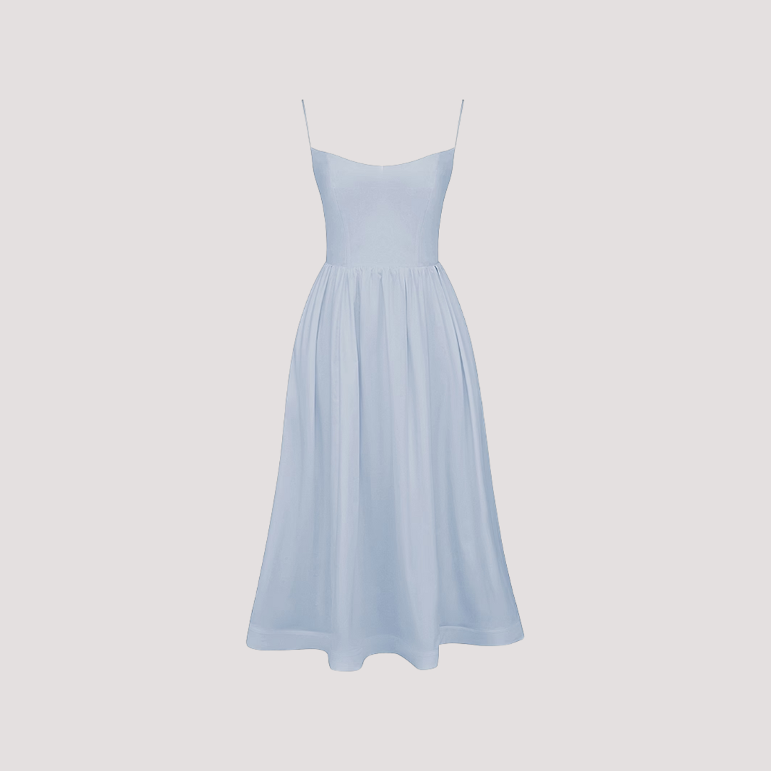 Gemma | Abito Midi con Spalline