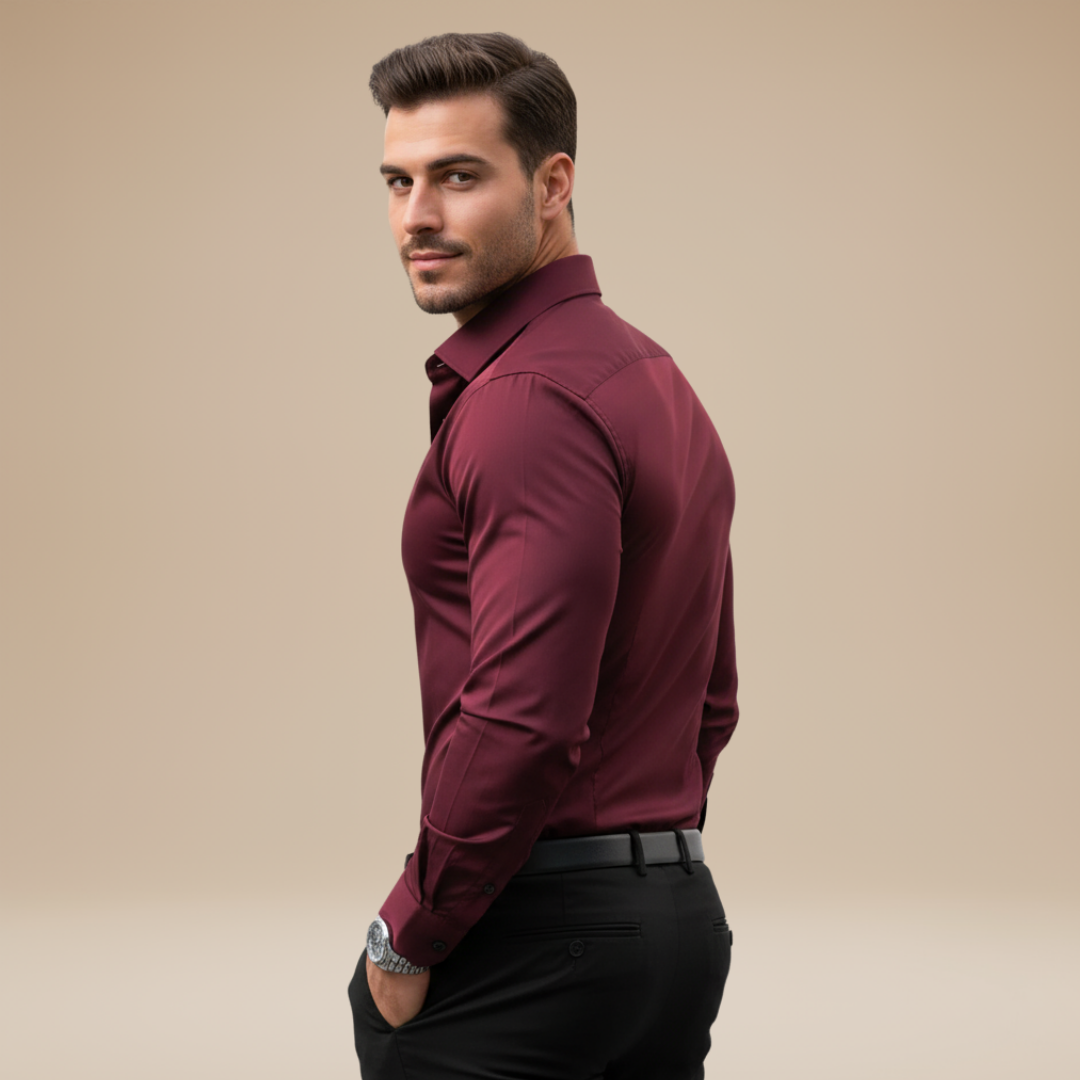 Vasco | Camicia Uomo Slim Fit Linea Pulita