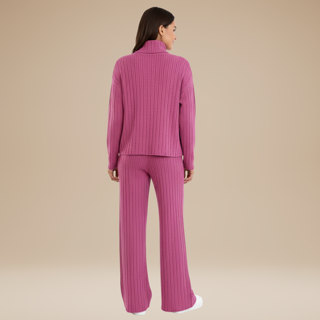 Marta | Completo Donna a Coste Elegante e Morbido