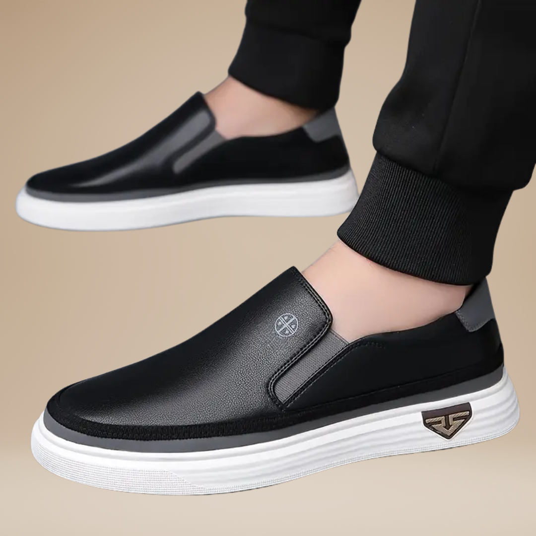 Orion | Mocassini Uomo Slip-On Bicolore Eleganti e Moderni