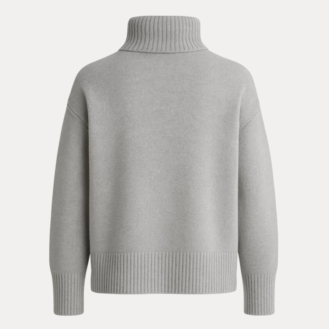 Marcella | Maglione Collo Alto Raffinato