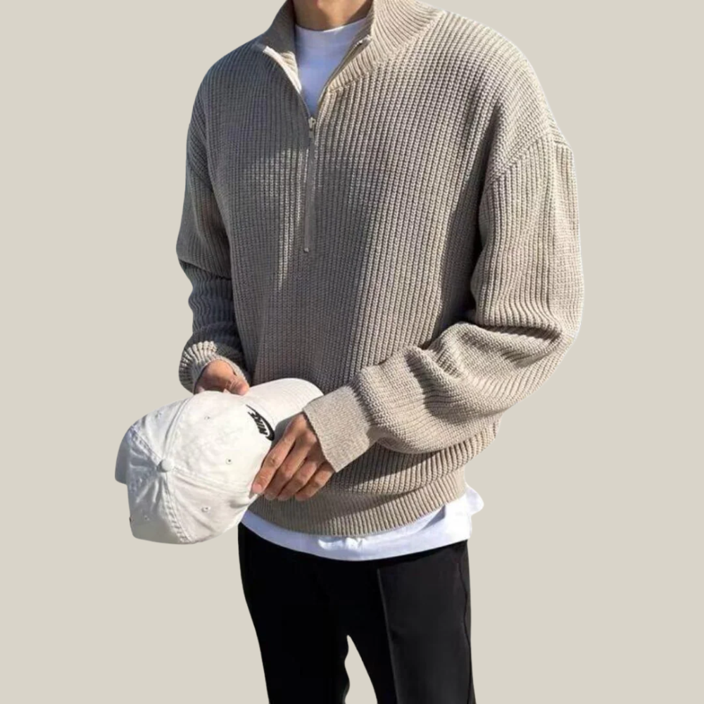 Matteo | Maglione Uomo Mezza Zip
