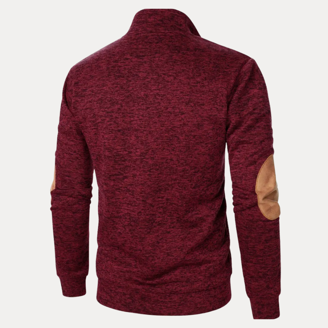 Matteo | Maglione Uomo con Toppe sui Gomiti