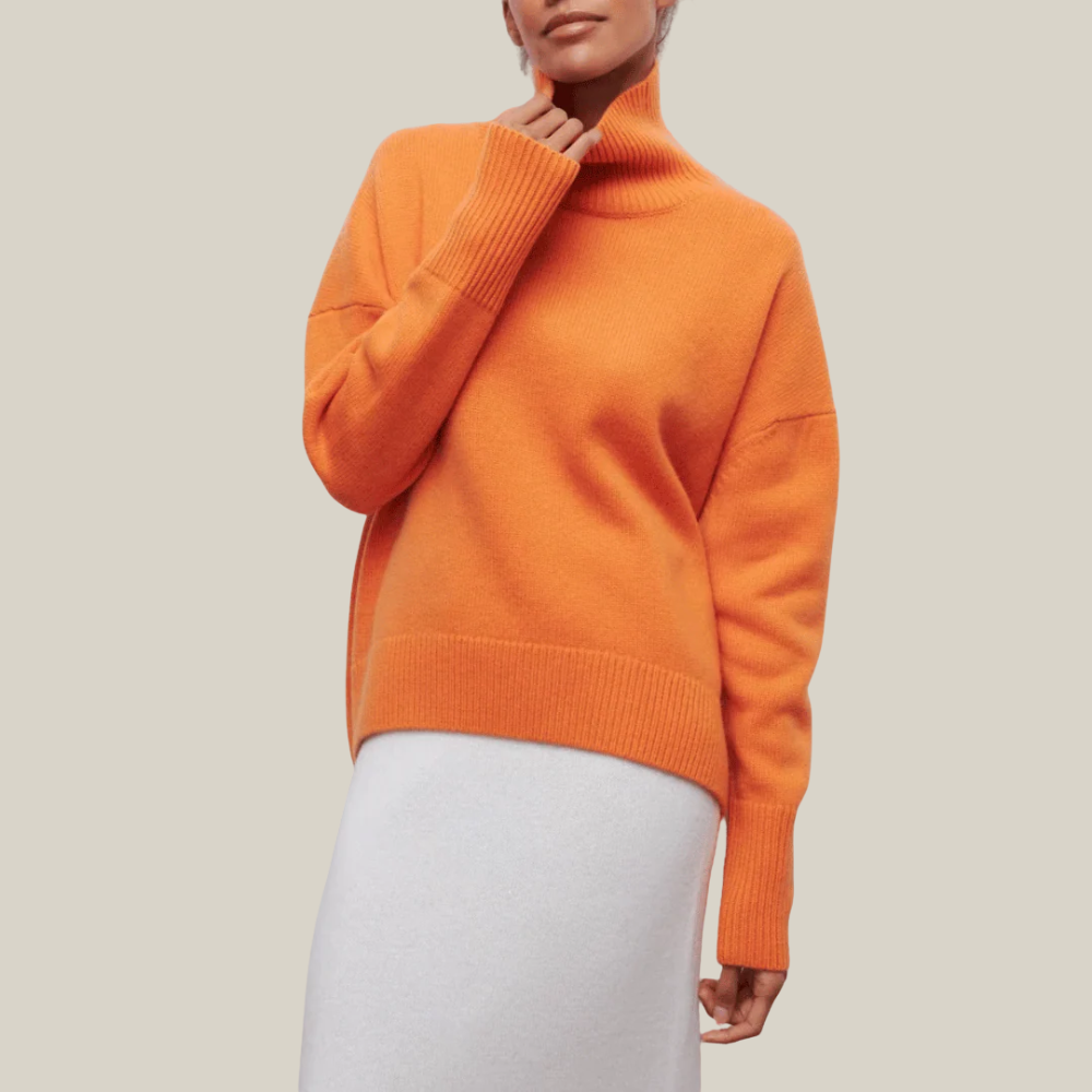 Marcella | Maglione Collo Alto Raffinato