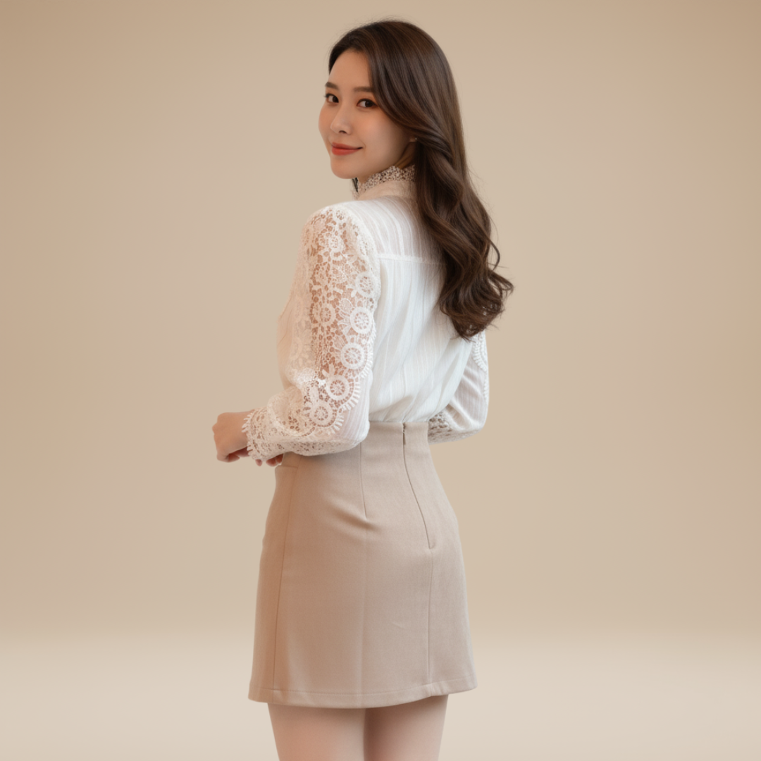 Anita | Blusa Donna Ricamata con Dettagli Intricati
