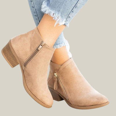 Sabrina | Stivaletti con Zip Laterale